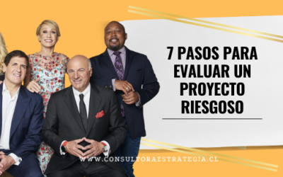 7 pasos para evaluar un proyecto riesgoso