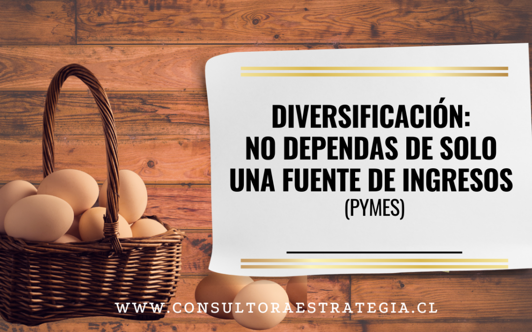 Diversificación: No dependas de solo una fuente de ingresos (PYMES)